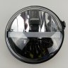 Фара LED 5.75 дюймов хромированная