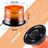 Маяк светодиодный 60W. ЖЕЛТЫЙ 12 - 24V