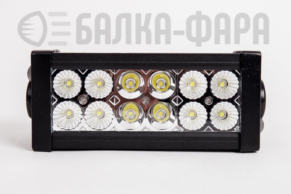 Противотуманная LED-балка, желтый + белый, 36 Ватт, серия 31001